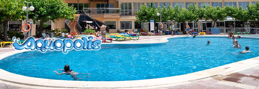 Aquapolis y hotel Salou