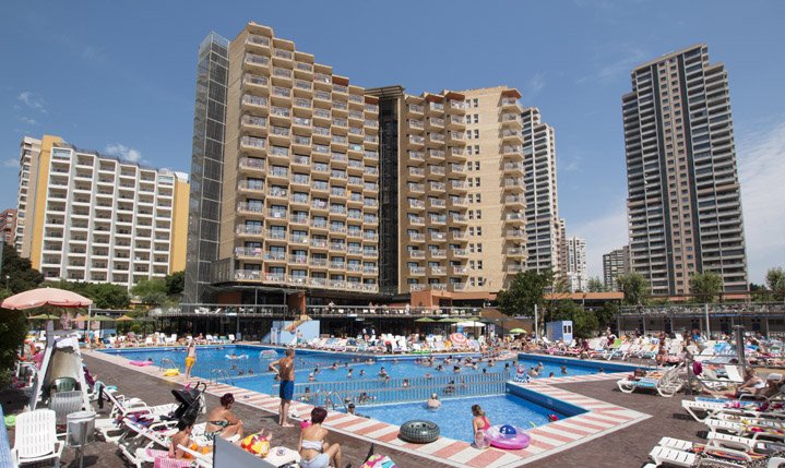 mapa privatu Medplaya Rio Park Hotela in Benidorm, Alicante   Costa Blanca mapa privatu